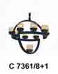 Đèn thả nghệ thuật C 7361/8+1