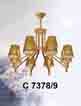 Đèn chùm pha lê nến C 7378/9