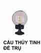 Đèn trụ cổng Cầu thủy tinh trong đế trụ