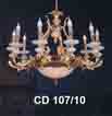 Đèn chùm đồng CD 107/10