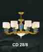 Đèn chùm đồng CD 28/8
