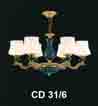 Đèn chùm đồng CD 31/6