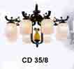 Đèn chùm đồng CD 35/8