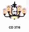 Đèn chùm đồng CD 37/6
