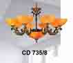 Đèn chùm đồng CD 735/8