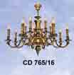 Đèn chùm đồng CD 765/16