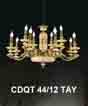 Đèn chùm đồng CDQT 44/12 TAY