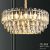 Đèn chùm thả pha lê CFL 2816