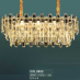 Đèn chùm thả pha lê CFL 2822