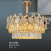 Đèn chùm thả pha lê CFL 2823