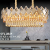 Đèn chùm thả pha lê CFL 2824