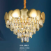 Đèn chùm thả pha lê CFL 2827