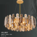 Đèn chùm thả pha lê CFL 2837