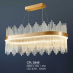 Đèn thả pha lê CFL 2845