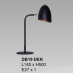 Đèn bàn DB 19 ĐEN