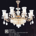 Đèn chùm pha lê nến DC 6651T8