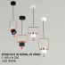 Đèn thả LED trang trí DTHD 63/1