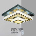 Áp trần pha lê Led vuông DTOTPL 11V500