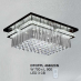 Áp trần pha lê Led vuông DTOTPL 40402CN