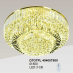 Áp trần pha lê Led tròn DTOTPL 40405T800