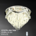 Áp trần pha lê Led tròn DTOTPL 6381T600
