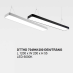 Đèn thả LED trang trí DTTHD 7049N1200