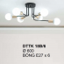 Đèn chùm nghệ thuật DTTK 18B/6