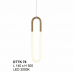 Đèn thả LED trang trí DTTK 76