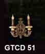 Đèn tường đồng GTCD 51