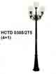 Đèn trụ sân vườn cao HCTD 0305/2T5(4+1)