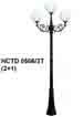 Đèn trụ sân vườn cao HCTD 0506/3T(2+1)