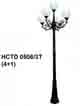 Đèn trụ sân vườn cao HCTD 0506/3T(4+1)
