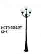 Đèn trụ sân vườn cao HCTD 0507/2T(2+1)