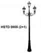 Đèn trụ sân vườn cao HSTD 0805 (2+1)