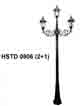 Đèn trụ sân vườn cao HSTD 0806 (2+1)