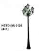 Đèn trụ sân vườn cao HSTDM 0105 (4+1)