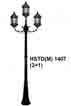 Đèn trụ sân vườn cao HSTDM 1407 (2+1)