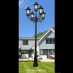 Đèn trụ sân vườn cao HSTDM 1706/4+1