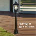 Đèn trụ sân vườn thấp HSTTM 17
