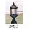 Đèn trụ cổng HSXM 14