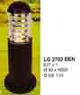 Đèn trụ sân vườn thấp LG 2703 ĐEN