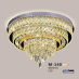 Áp trần pha lê Led tròn M 140
