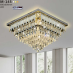 Áp trần pha lê Led vuông M 145