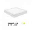 Đèn mâm áp trần LION MÂM NỔI VUÔNG 12W