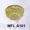 Áp trần pha lê Led tròn MFL A101