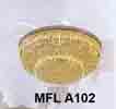 Áp trần pha lê Led tròn MFL A102