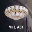 Áp trần pha lê Led tròn MFL A61