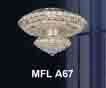 Áp trần pha lê Led tròn MFL A67