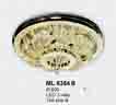 Áp trần pha lê Led tròn ML 6354B