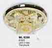 Áp trần pha lê Led tròn ML 6358
